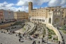 vista dell'anfiteatro romano di Lecce